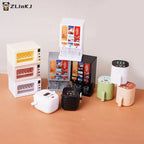 ▶1/12 Dollhouse Simulation Miniature Kitchen Appliances Model Dollhouse Air Fryer Beverage Machine Oven Rice Cooker Ornaments
