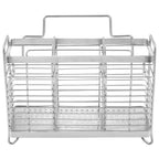 [CLOS] Kitchen Hanging Stainless Steel Chopsticks Spoons Fork Cutlery Holder Organizer Rack Drainer Storage