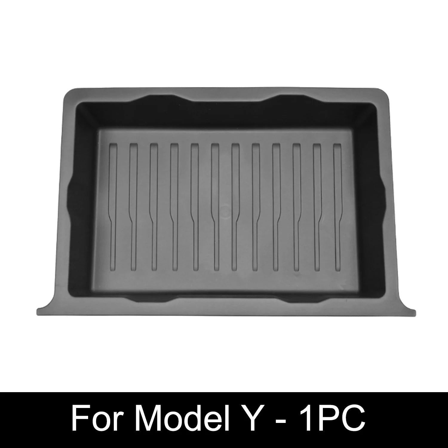 New Under Seat Storage Box Drawer Type Organizer Storage Lower TPE Box Case for Tesla Model Y 2020-2023 Interior Accessories