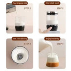 New mini Convenient Electric Milk Frother Self Milk Pulling Frother Cappuccino Stirrer Latte Coffee Hot & Cold Froth Maker