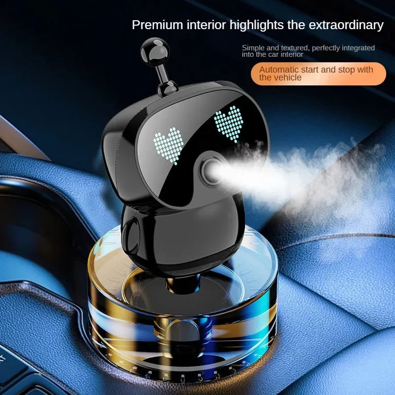 Intelligent Car Fragrance Diffuser Air Humidifier Aromatherapy Machine Indoor Air Fragrance House Gift Car Perfume Holder