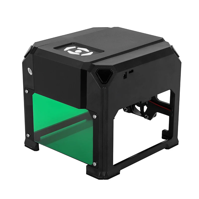 Yofuly 3000mw Laser Engraver Mini Desktop Cutting Machine CNC Engraving Machine DIY Logo Printer Woodworking for Wood Leather