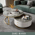 Design Nordic Coffee Tables Modern Storage Luxury Simple Aesthetic Coffee Tables Unique Marble Mesa Centro Living Room Furniture