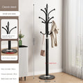 Iron Hat Rack Floor Standing Bedroom Hanger Household Living Room Vertical Minimalist Clothes and Clothing Storage Rack
