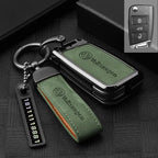 Vw Golf 5 6 Polo Passat B6 B7 Cc Skoda Jetta Universal Car Key Case Luxury Leather Key Cover Durable Secure Car Holder