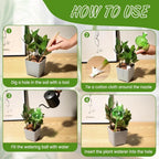 Self Watering Kits Glass Waterers Drip Irrigation Devices Plant Watering Device Gardening Indoor Flowers Plant Irrigation System