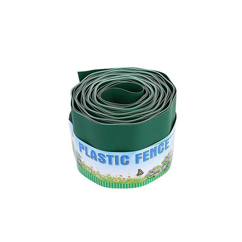 9M Garden Grass Lawn Edge Border Fence Path Flexible Lawn Edging Outdoor Landscape Fencing For Yard Garden Decoration