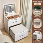 Modern Nordic Vanity Table Drawers Storage Trendy Organizer Vanity Table With Mirror Bedroom Coiffeuse De Chambre Furniture
