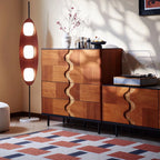 With Drawers Living Room Cabinet Tiny Cute Cream Style Creative Storage Kitchen Cabinet Elegant Luxury Muebles Home Furniture