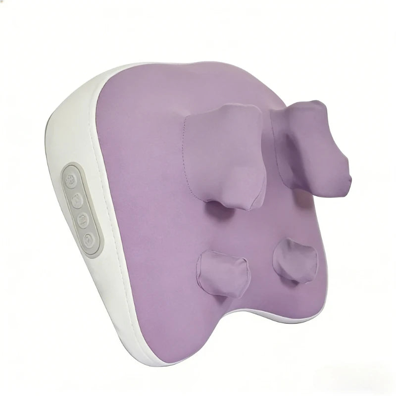 Multi Functional Neck and Shoulder Massager Household Neck and Back Kneading Tool with Multiple Adjustable Hot Compress Massage
