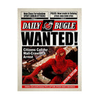 Marvel  Funny Spiderman Poster And Print HE'S  BACK Canvas Painting Comic Wall Art Living Room Home Decoration Gift