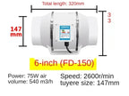 Exhaust Fan Home Mute Inline Duct Fan Bathroom Exhaust Fan Ventilation