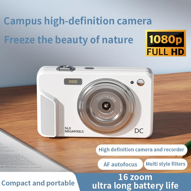 Xiaomi 4K Digital Camera 56 MP LCD Screen Rechargeable HD Digital Camera Video Camera Outdoor Anti-Shake Support Child Cameras