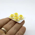 13Pcs Kitchen Toys Dollhouse Trays Plates Cups Doll Simulated Mini Food Dishes Tableware Miniature Doll House Accessories