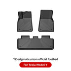 YZ For Tesla Floor Mats Model 3 Y Highland 2021-2024 Car Four Seasons Waterproof Non-slip Floor Mat TPE Special Car Accessories