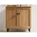 Buffet Sideboard Cabinet Farmhouse Modern 3 in1 Storage Cabinet with Adjustable Shelves for Kitchen, Coffee Bar, Living Room