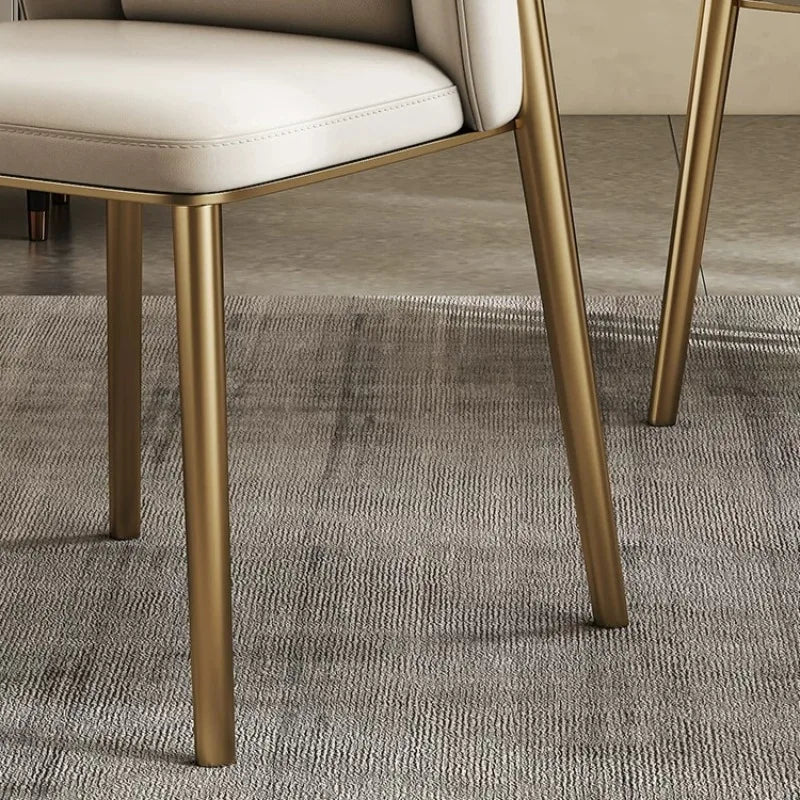 Kitchen Relaxing Dining Chairs Modern Design Comfortable Minimalist Lounge Dining Chair Luxury Elegant Dining Room Furniture