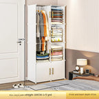 NEW Wardrobe Clothes Cabinets Dressers Cube Storage Locke Closet Plastic Collapsible Sturdy Home Bedroom Foldable Furniture