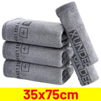5/1PCS Super Car Cleaning Drying Cloth Microfiber Car Care Towel High Water Absorption Detailing Cloths Windows Mirrors Rags