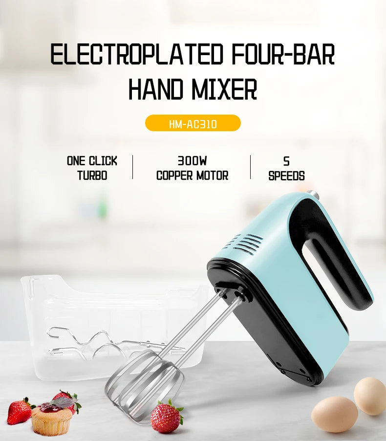 Multi-function Kitchen Appliances Electric Held Mini Hand Mixer Food Blender Bakery Machine Cake Maker Machine