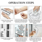 Magnetic Window Cleaner Brush Double-Side Automatic Water Discharge Wiper Glass Window Brush Cleaning Office Household Tools