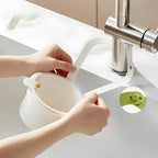 Kitchen Sink Strainer Basket with Faucet Hanging Waste Catcher And Draining Filter Press for Easy Dumping