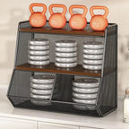 Kitchen Multi-Layer Organizer Desktop Storage Rack Countertop Mug Holder Snack Tea Bag Storage Box for Dining Table