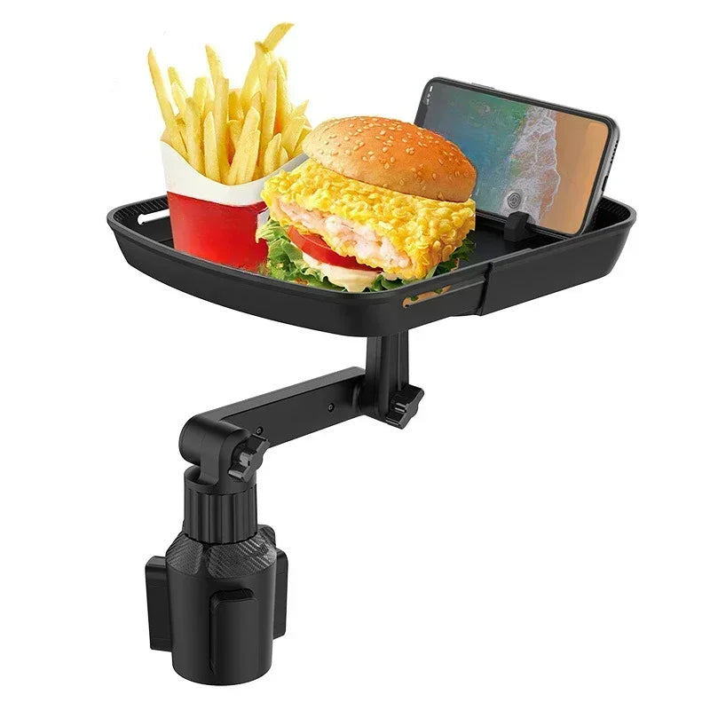 Car Cup Holder Expander 360° Rotating Beverage Coffee Holder Phones Stand Multi Functional Durable and Stable Car Cup Holder