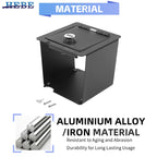 HEBE Armrest Safe Box For Mitsubishi Pajero 2007 2008 2009 2010 2011 2012 2013 2014 2015 2016 2017 2018 2019 2020 2021