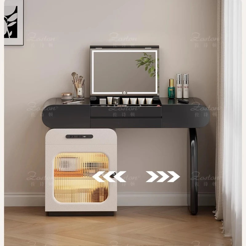 Comfortable for Bedroom Sets Small Vanity Vanity Makeup Toilet Chair Office Dressing Table Set with Mirror Dresser Tv Stands