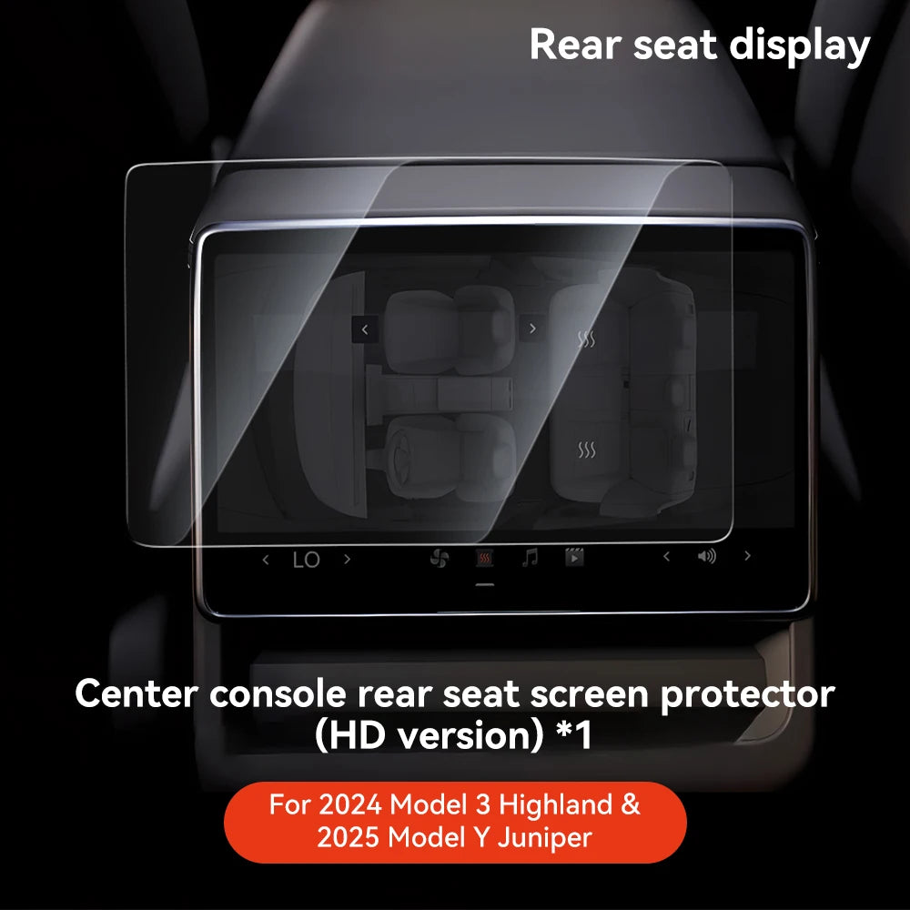 YZ Tempered Glass Screen Protector For Tesla Model 3 Highland Model Y Juniper 2025 Center Console HD Protection Screen Protecto