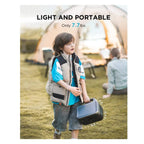 ECOFLOW Portable Power Station RIVER 2, 243Wh LiFePO4 Battery/ 1 Hour Fast Charging, 2 Up to 600W AC Outlets, Solar Generator