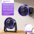 2025 New Multifunctional Electric Fan Circulator Wireless Portable Hom