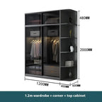 Shelf Storage Organizer Wardrobe Luxury Queen Hotel Cheap Dressers Wardrobe Living Room Guarda Roupa Casal Furniture Home
