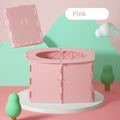 Car folding toilet, portable small toilet, baby seat toilet, toilet bowl, garbage bag for delivery