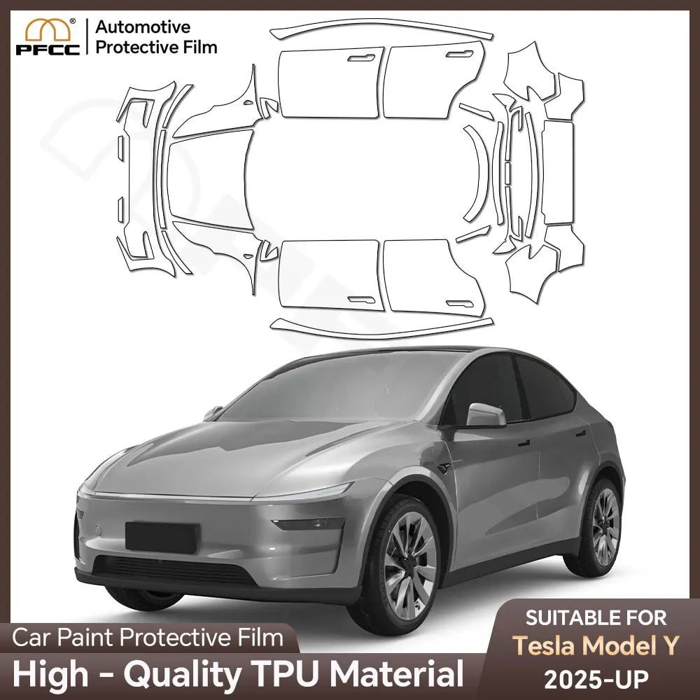 9Mil TPU Clear Paint Protection Film for Tesla Model Y (2025-2026)