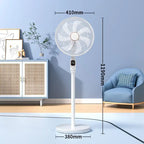 New Floor Fan Household Electric Fan Energy Saving Voice Remote Contro