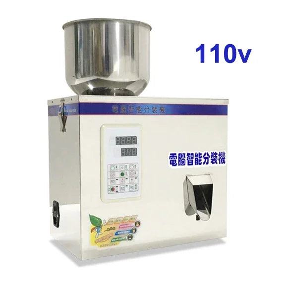 1-120g/1-200g Particle bag tea Packaging Machine Hardware Nut Powder Granule Digital Control Automatic Weighing Filling Machine