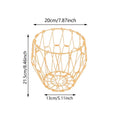 Creative Foldable Fruit Basket Home Snacks Storage Disc Versatile Scalable Metal Wire Basket Collapsible Dish Plate Bowl