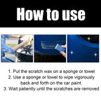 120ml Car Scratches Repair Polishing Wax with Wipe Cloth & Sponge Auto