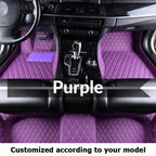 Car Floor Mats For VW VW Tiguan L PHEV 2019 2020 2021 2022 Custom Foot Pads Automobile Carpet Cover Interior Accessories