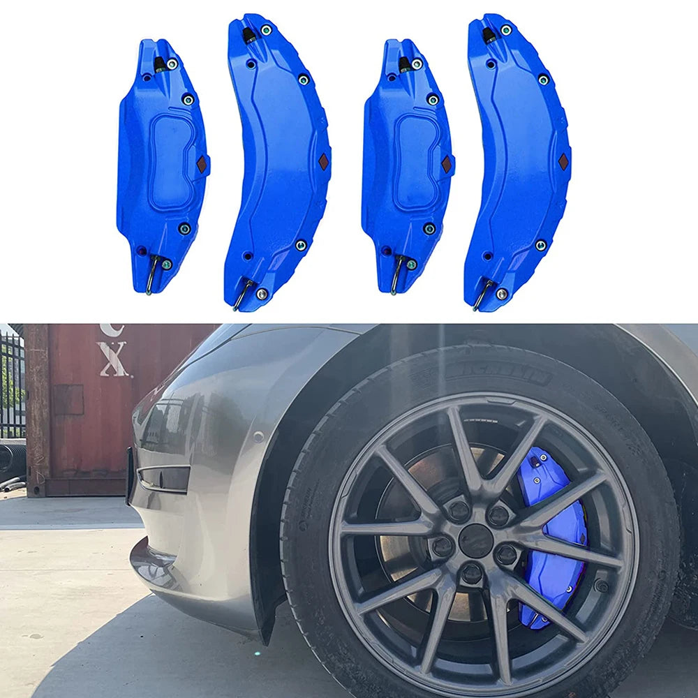 Fit For Tesla model Y 2019-2024 18 19 Inch Wheel Hub Brake Caliper Cover Car Modification Decoration Accessories, Colors