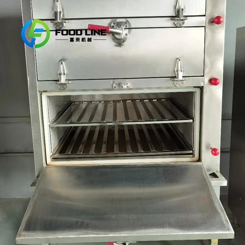 Natural Gas Steam Cooking Pot Cabinet Stainless Steel Kitchen Equipment  for Food Heating