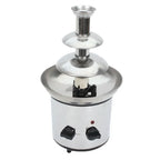 Chocolate Machine 1PC Three Layer Stainless Steel Chocolate Fountain Chocolate Fountain Home Party Buffet DIY