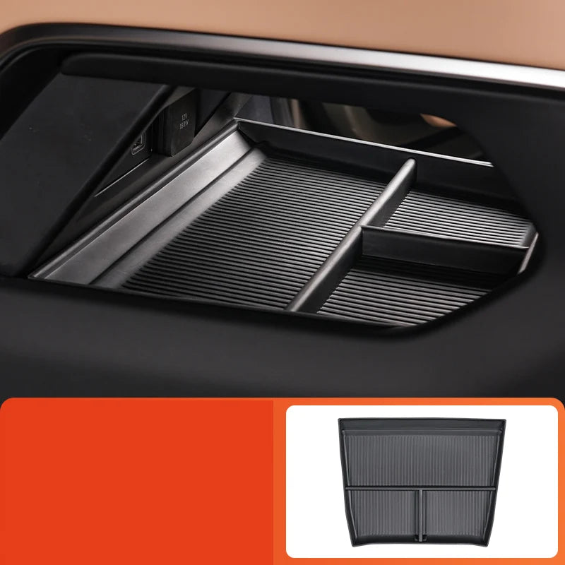 For BYD Leopard 8 2024 2025 Car Styling Under Central Control TPE Storage Box Pad  Anti Slip Pad Storage Box Accessories