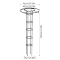 Indoor Trellis Detachable Garden Obelisk Trellis Plants Climbing Holder For Indoor Outdoor Garden Yard Gardening Supplies