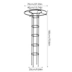 Indoor Trellis Detachable Garden Obelisk Trellis Plants Climbing Holder For Indoor Outdoor Garden Yard Gardening Supplies