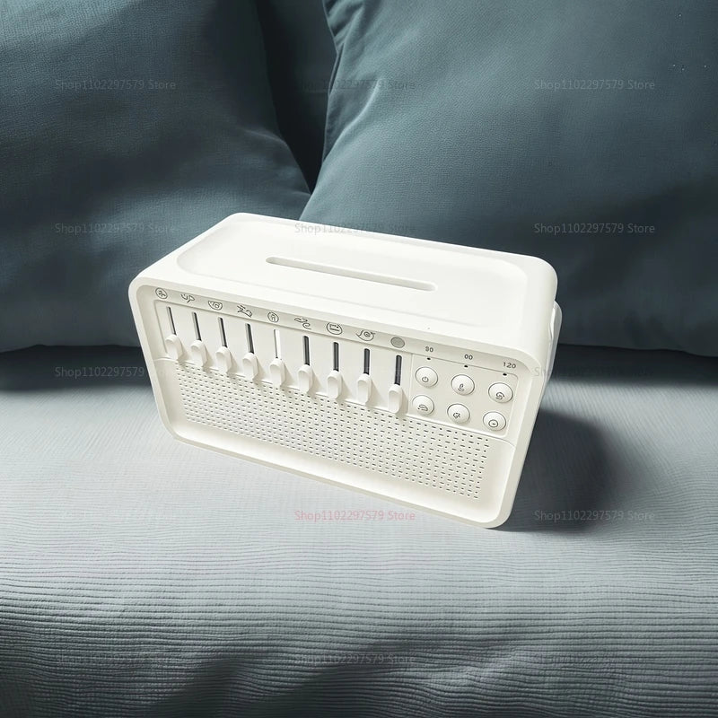 4 in 1 HIFI Bluetooth Speaker LED White Noise Speaker White Noise Slee