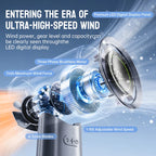 MUXNW Mini Turbo Jet Fan: Portable Small Pocket Handheld Personal Rech