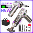 Mini Car Vacuum Cleaner 998000PA Cordless Powerful Portable Car Vacuum Cleaner for Home Handheld Blower Car Cleaner